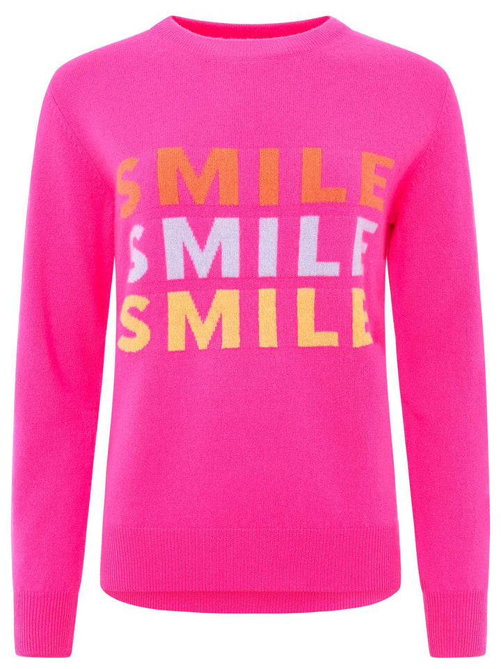 Kaschmir Pullover Smile Pink