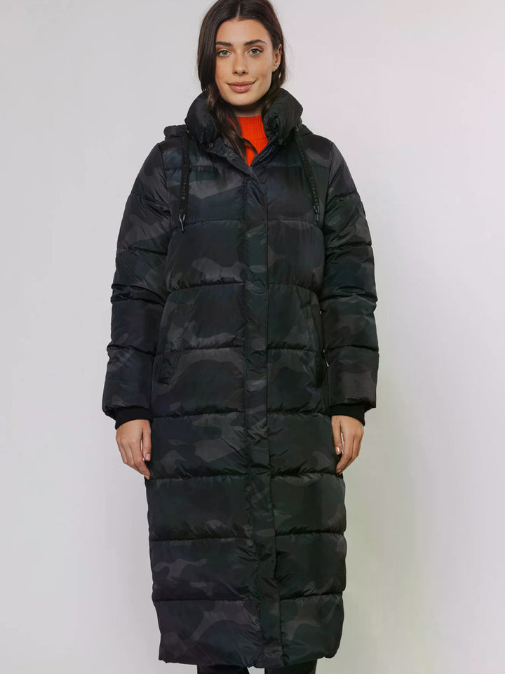 Steppmantel ROZA Camouflage