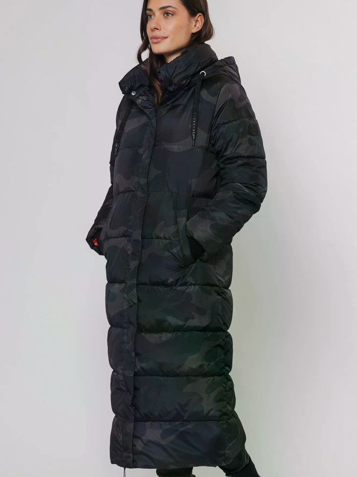Steppmantel ROZA Camouflage