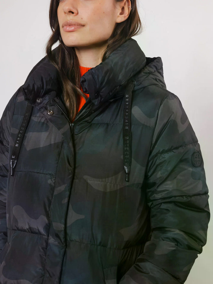 Steppmantel ROZA Camouflage