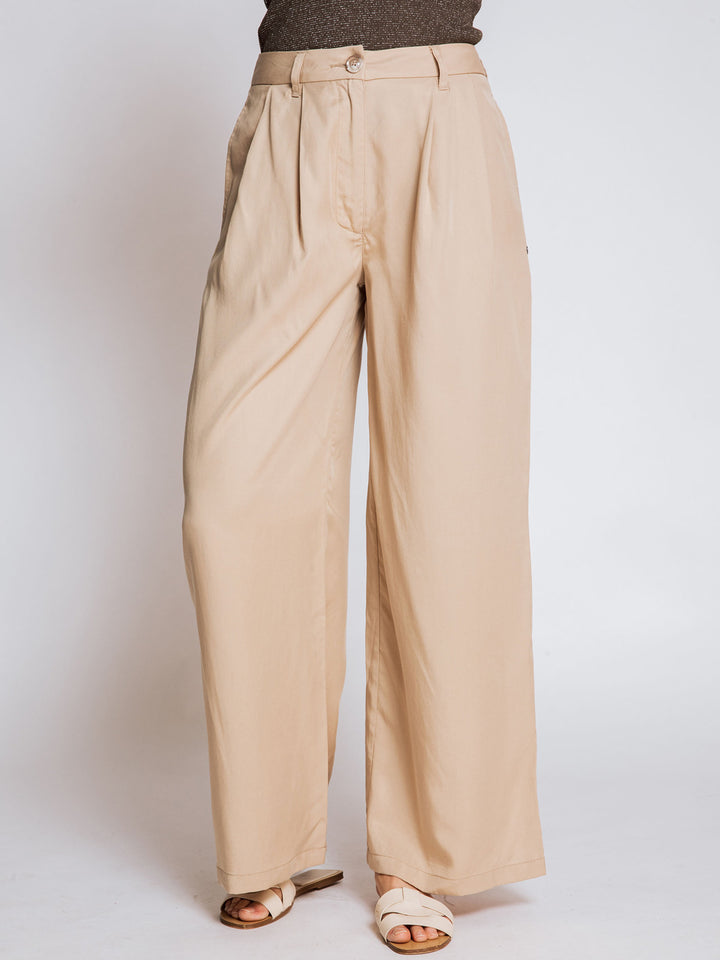 Stoffhose Rulan Beige