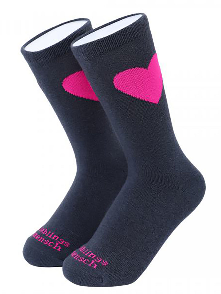 Socken Lieblingsmensch mit Clutch