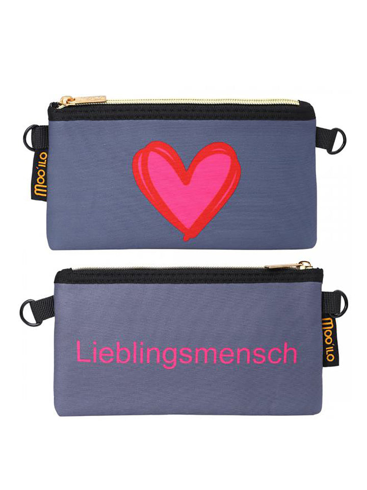 Socken Lieblingsmensch mit Clutch