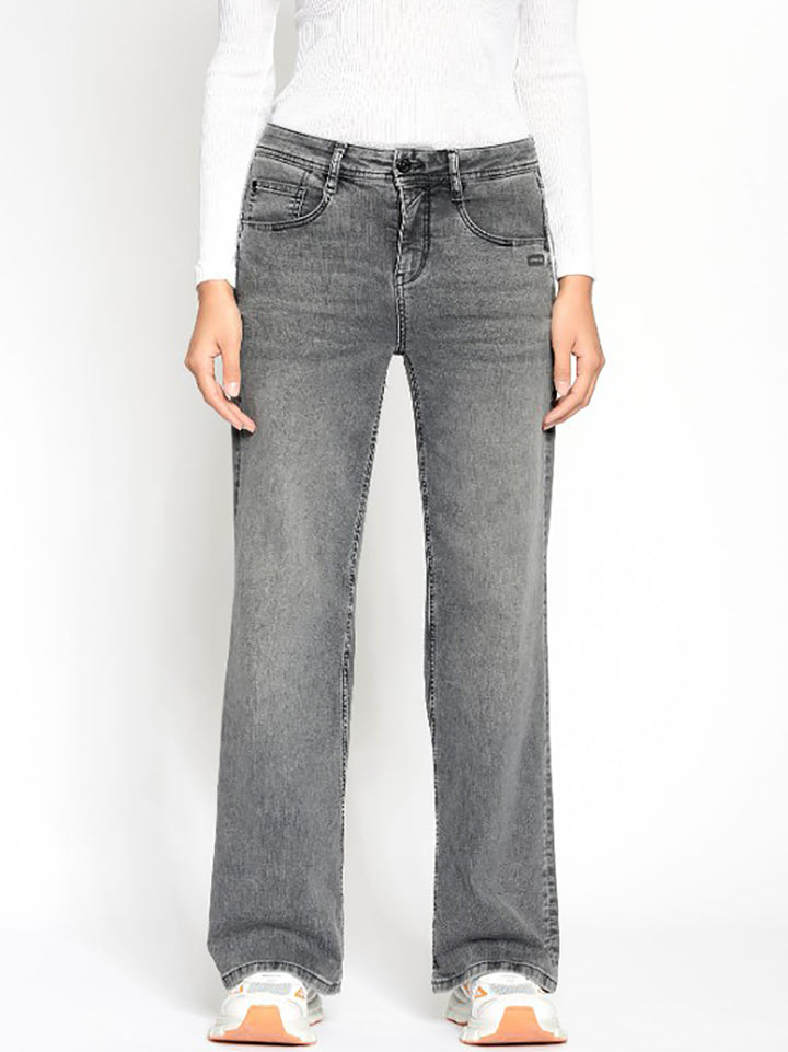 Jeans Amelie Wide Fit Grey