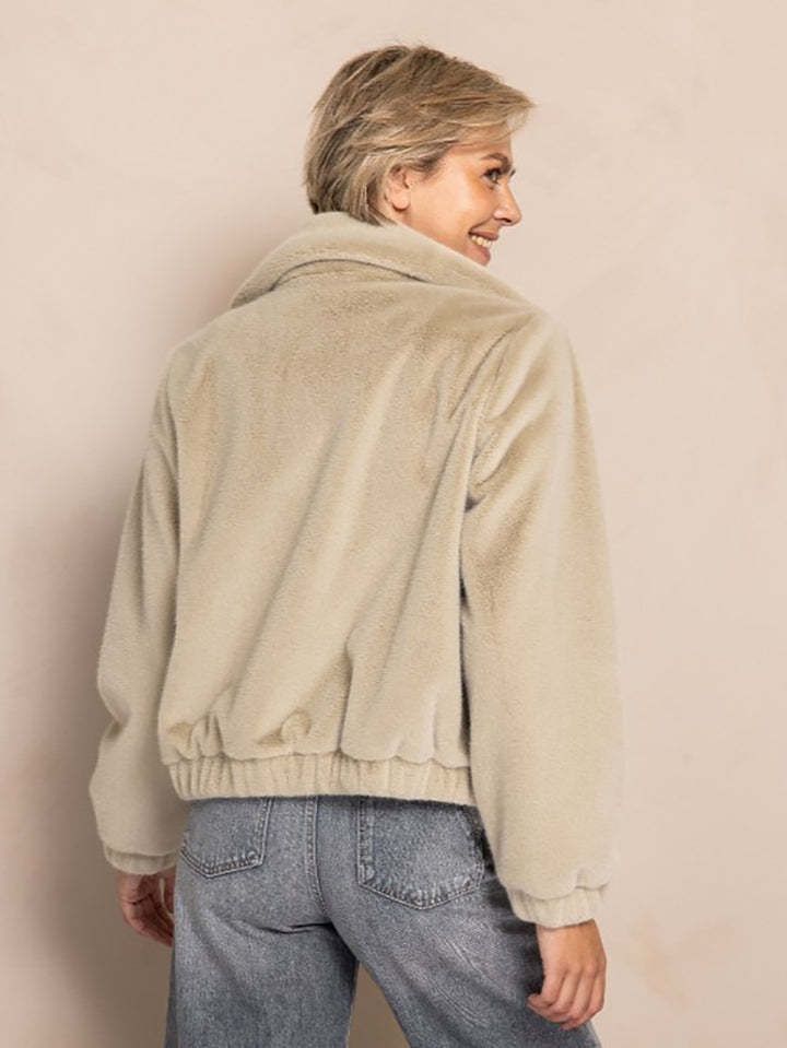 Jacke Dara mit Fellimitat