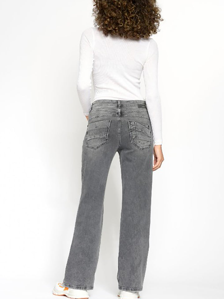 Jeans Amelie Wide Fit Grey
