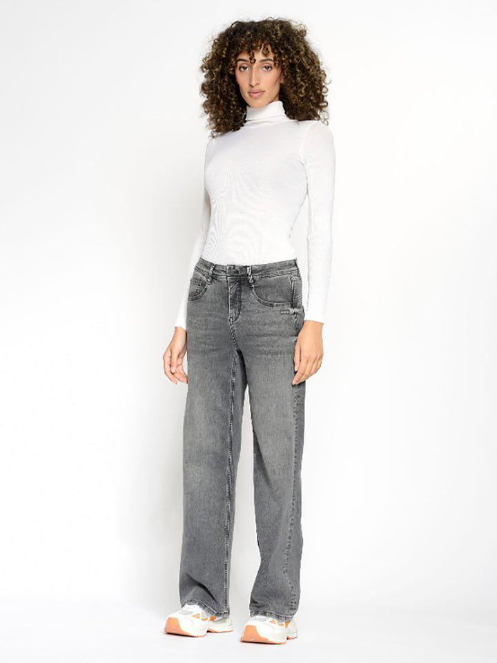 Jeans Amelie Wide Fit Grey