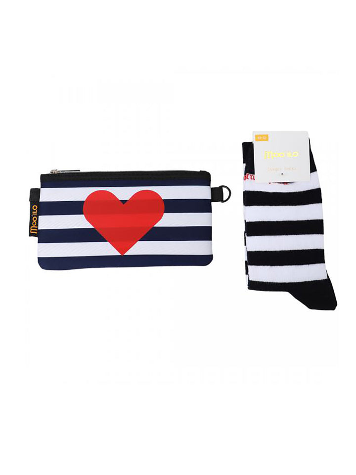 Socken Best Mum ever mit Clutch
