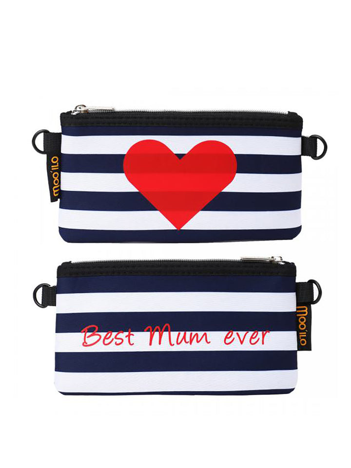 Socken Best Mum ever mit Clutch
