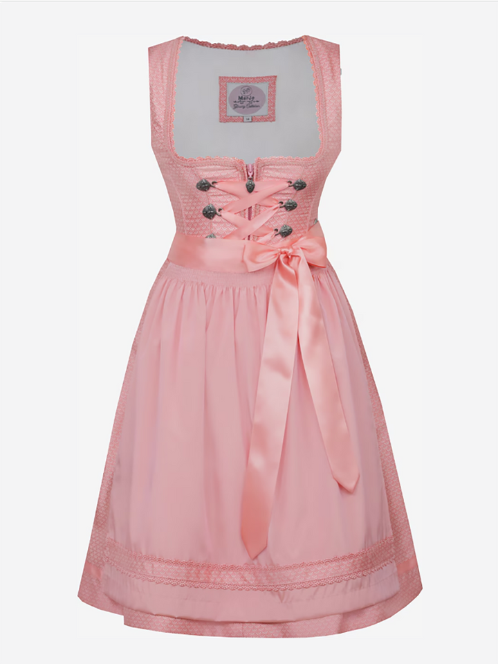 Dirndl Steinach Koralle 58cm