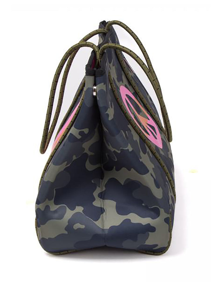Neoprentasche Camoflage Peace