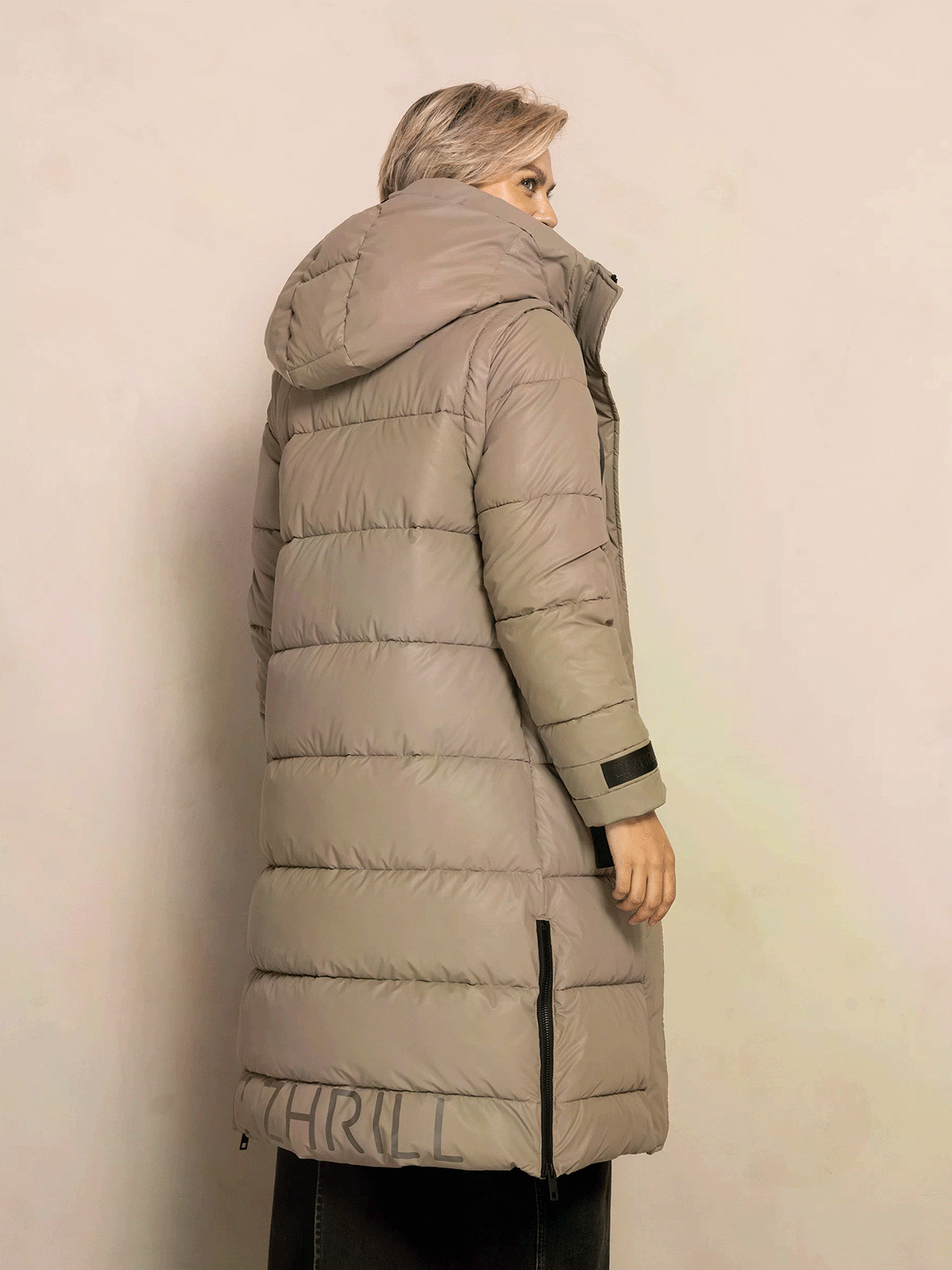 Steppmantel/Weste ISI MAX New Taupe