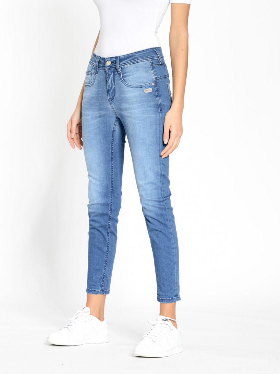 Jeans Amelie Cropped Glam Blue