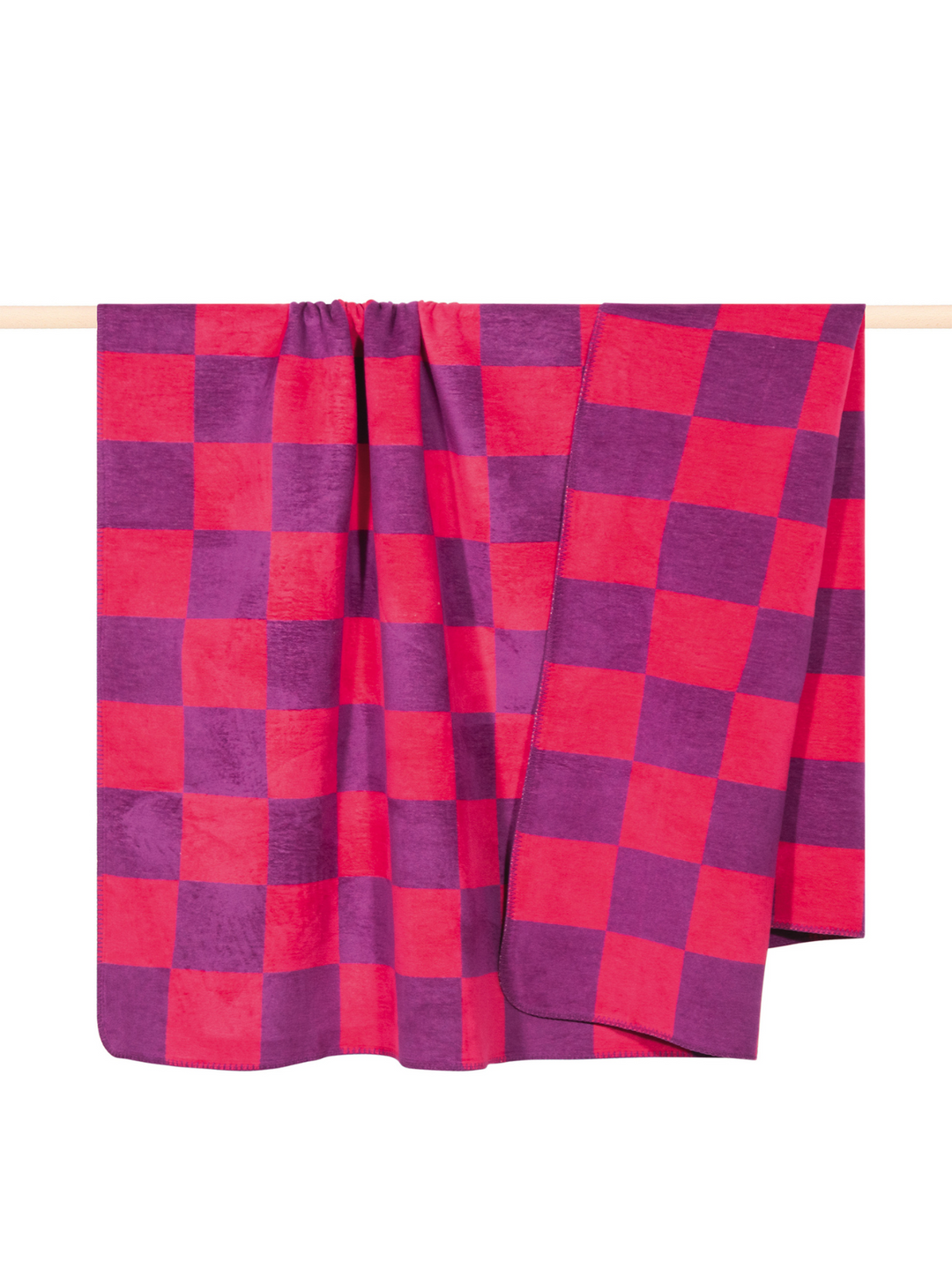 Wohndecke Chess Pink-Violet