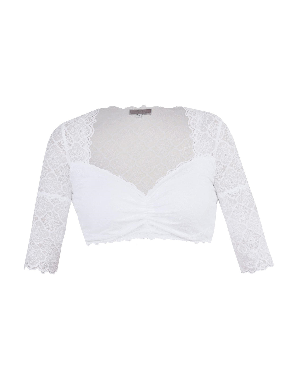 Dirndlbluse Wollbach Weiß
