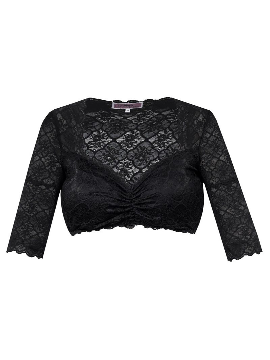 Dirndlbluse Wollbach Schwarz