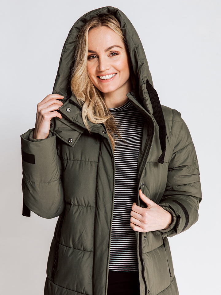 Steppmantel ISI MAX Olive