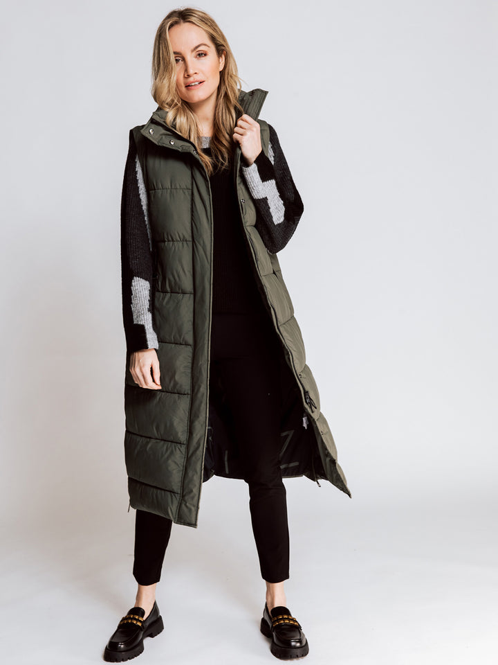 Steppmantel ISI MAX Olive