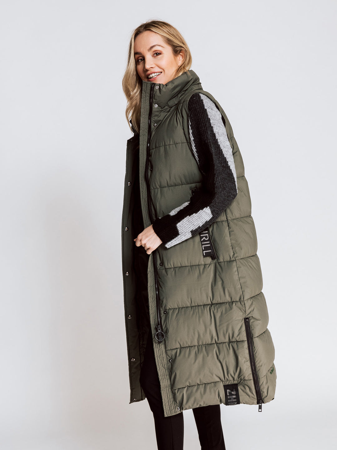 Steppmantel ISI MAX Olive