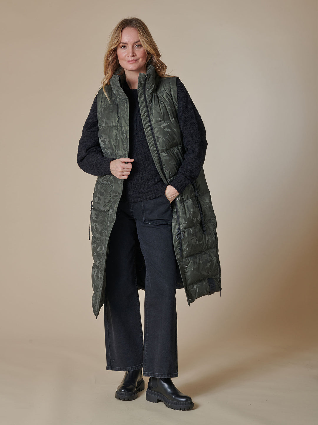 Steppmantel ISI MAX CAMO GRAPE LEAF