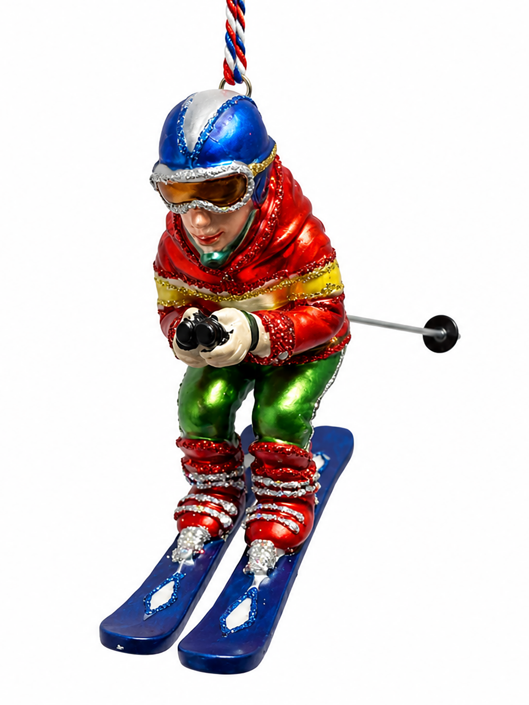 Hänger Skifahrer