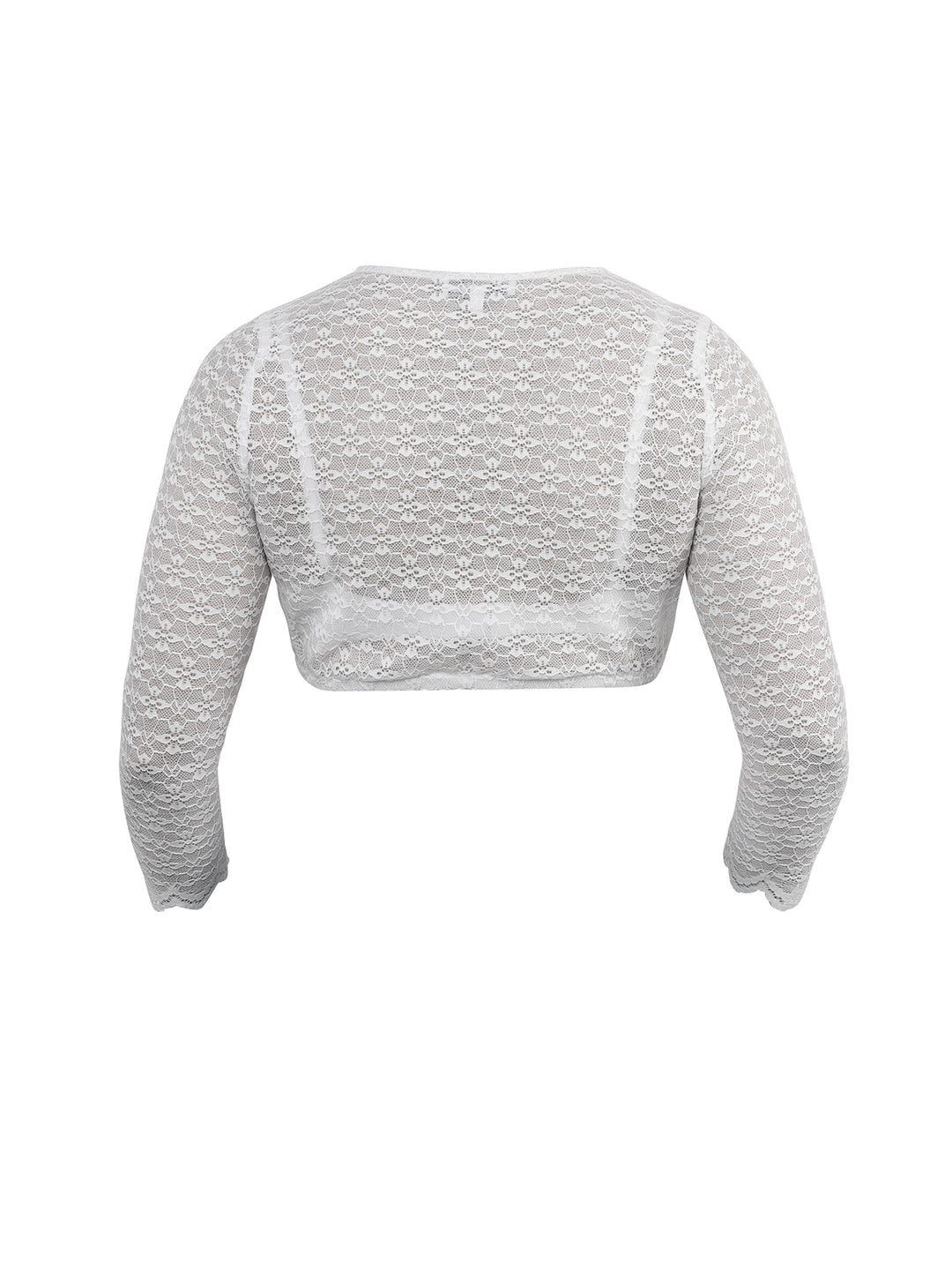 Dirndlbluse Babenhausen Offwhite
