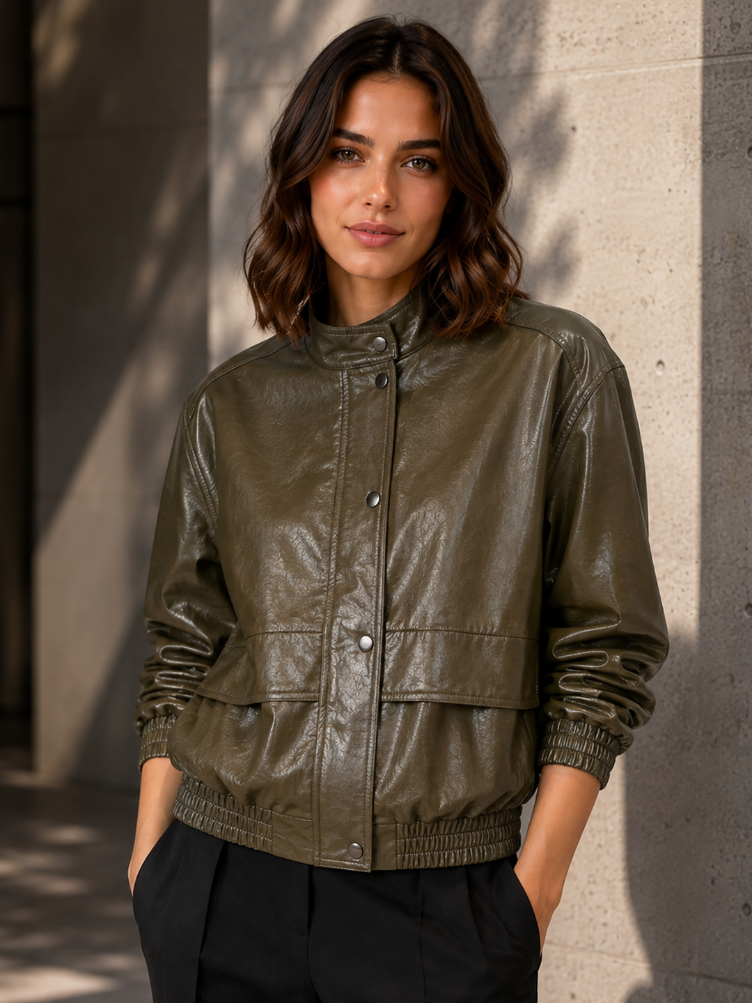 RichaCC Bomberjacke Olive