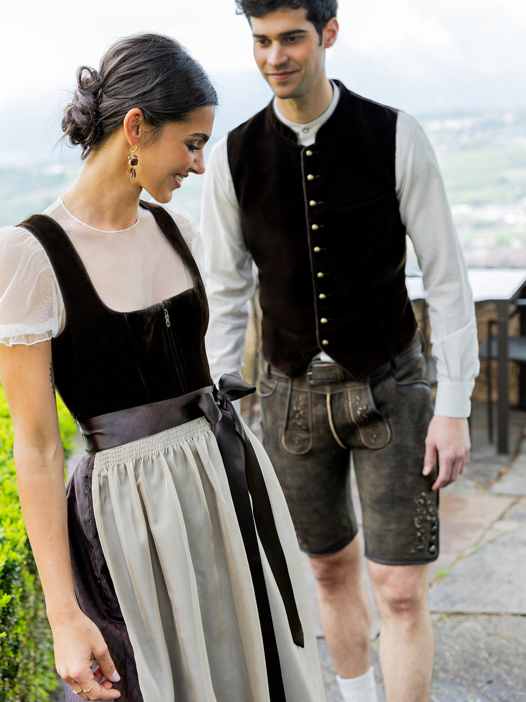 Dirndl Bidingen Lakritz
