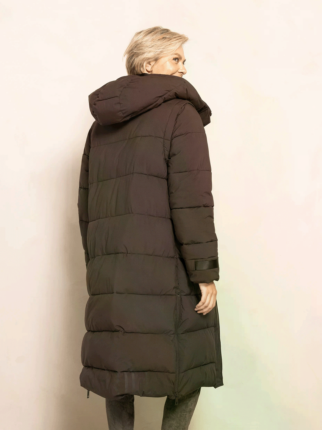 Steppmantel/Weste ISI MAX New Brown