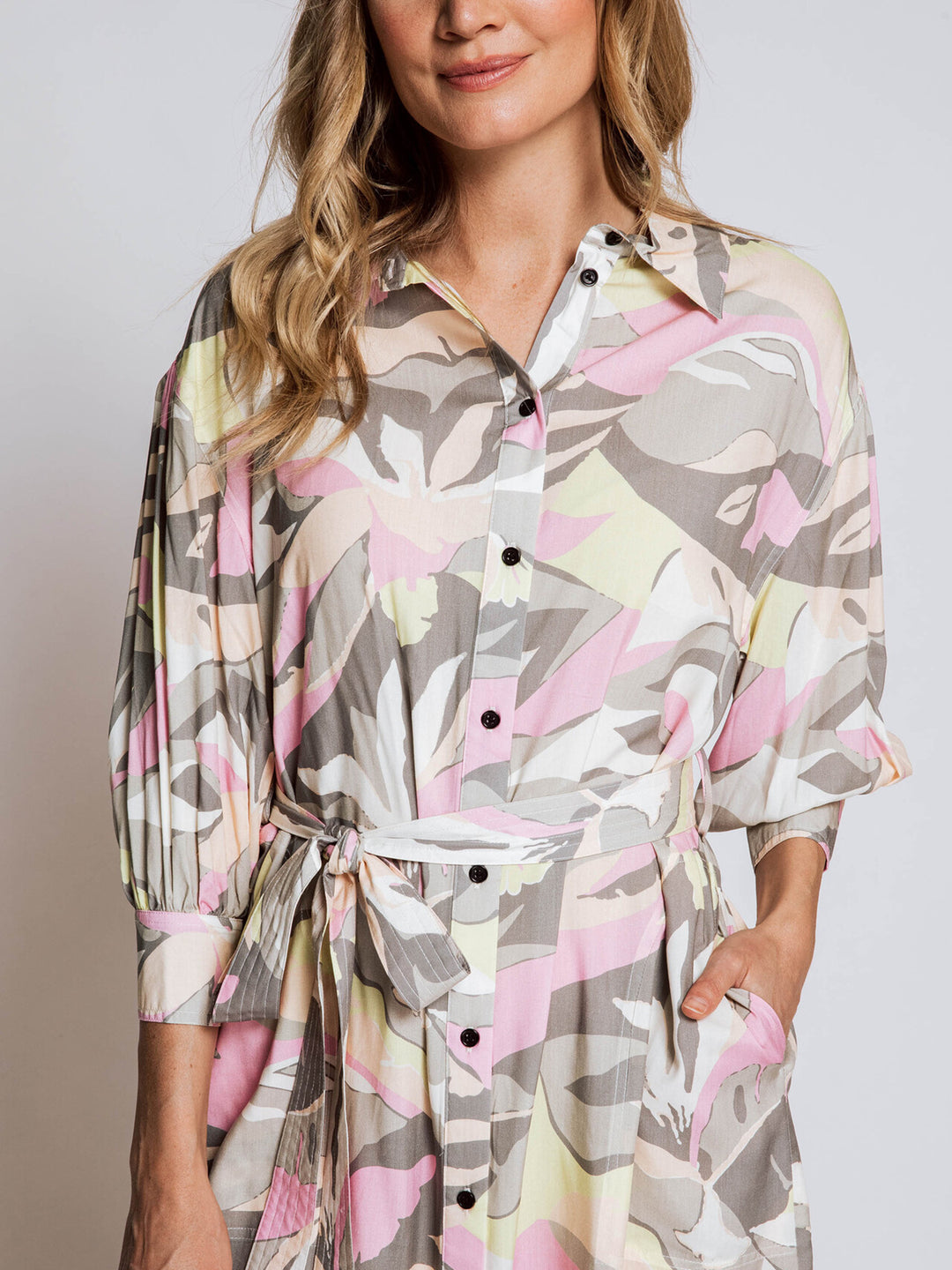 Hemdblusenkleid ZHBudal Green