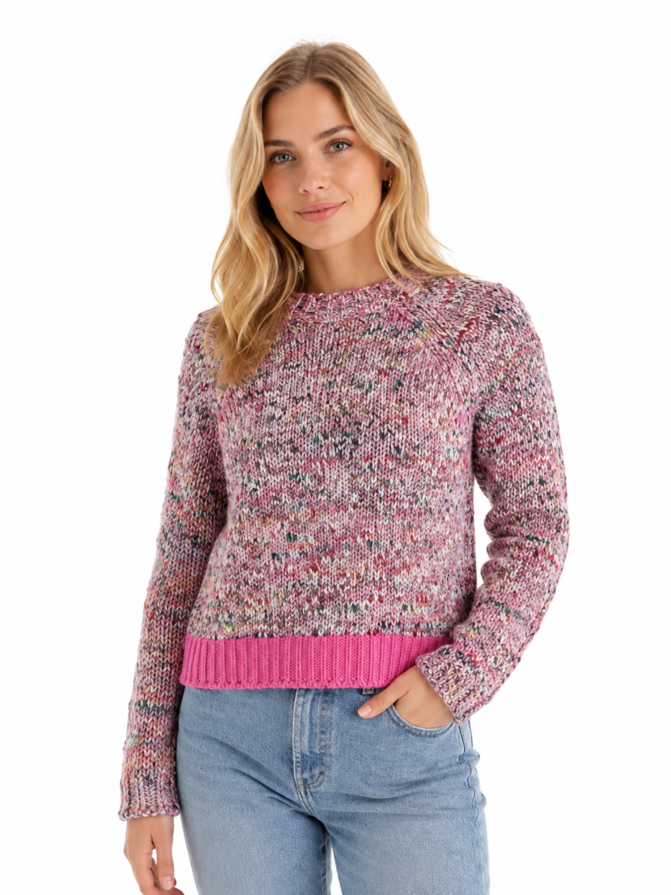 Pullover Multi Pink