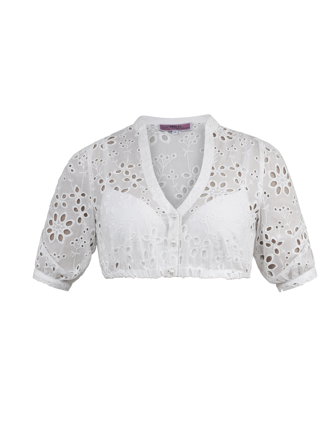 Dirndlbluse Ebenthal Offwhite