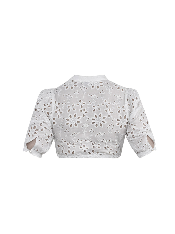 Dirndlbluse Ebenthal Offwhite