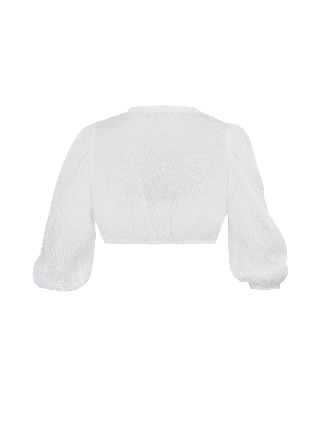 Dirndlbluse Erlabrunn Offwhite