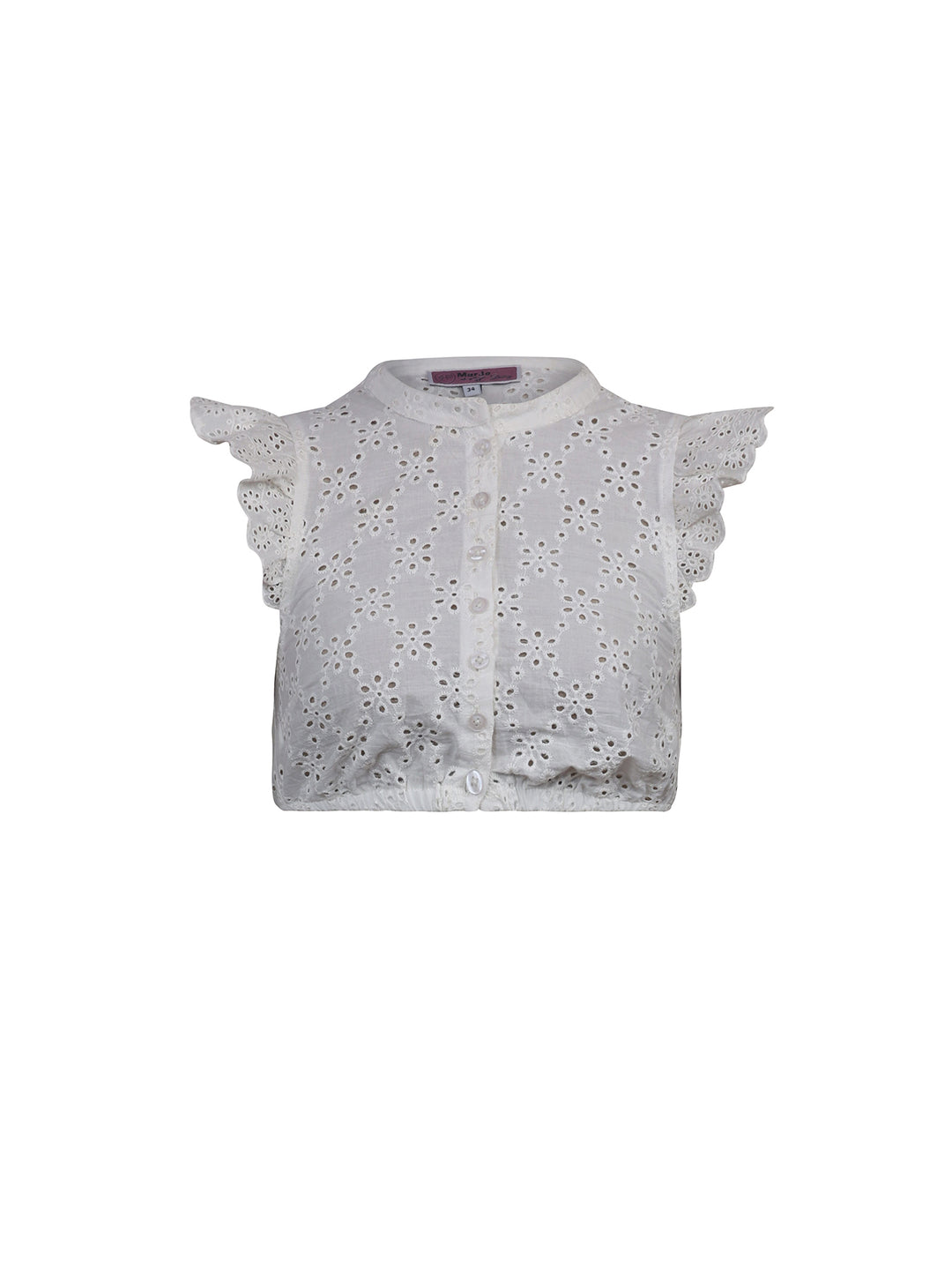 Dirndlbluse Geisenfeld Offwhite