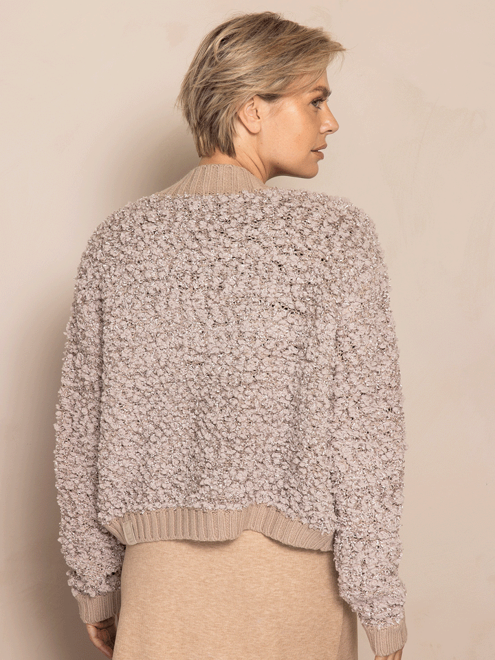 Jacke Gloria Fray Taupe