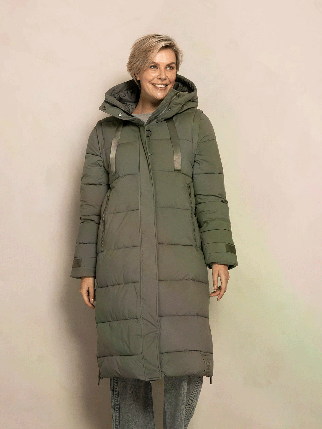 Steppmantel/Weste ISI MAX New Green