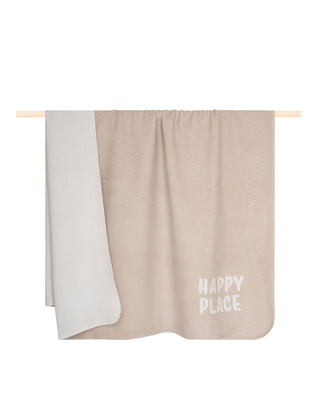 Wohndecke Cozy Up Sand Creme Happy 150x200
