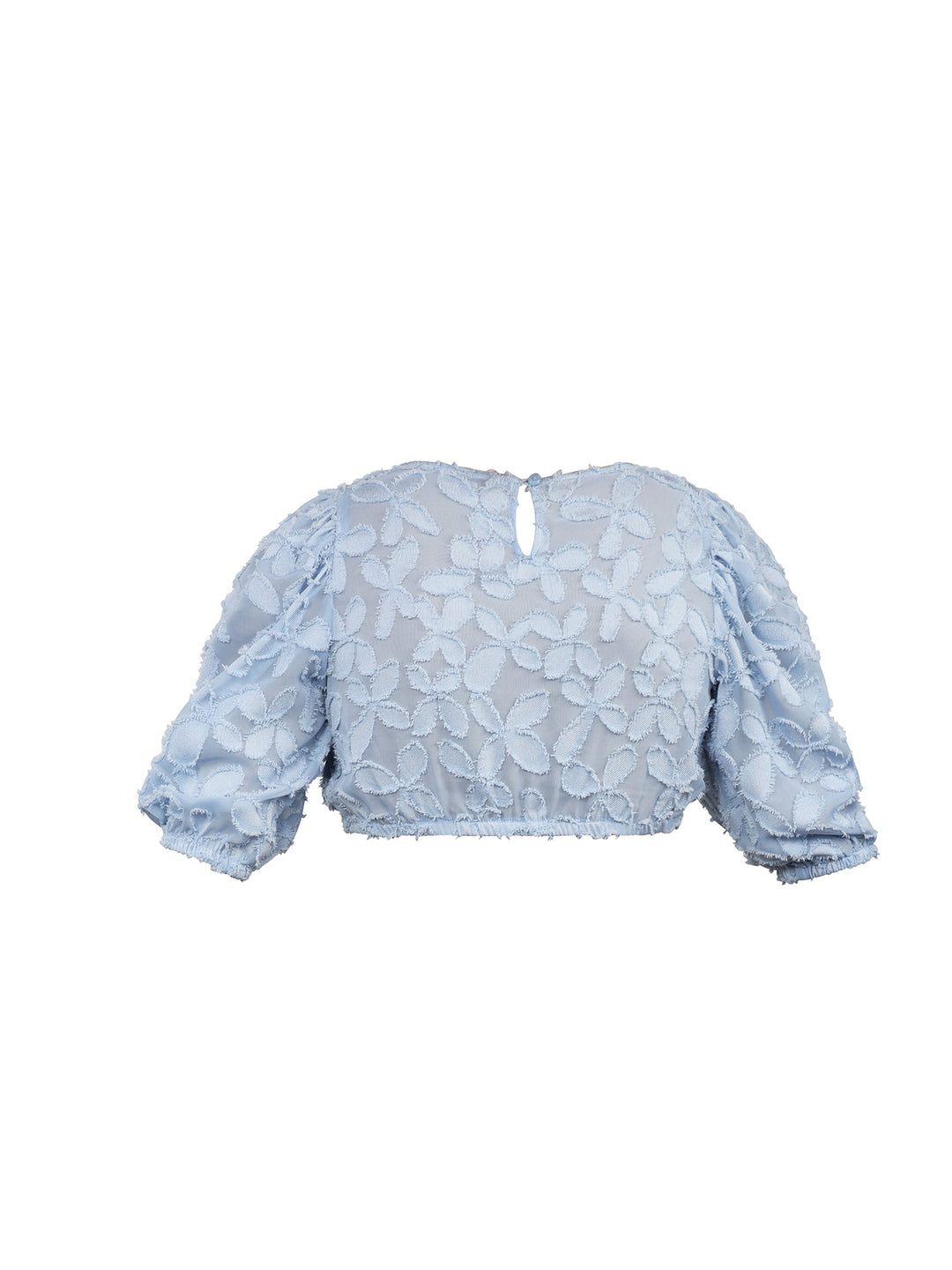 Dirndlbluse Karlstein Himmeblau