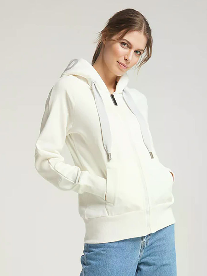 Hood Jacket Kelda Cloud White