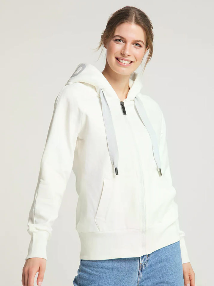 Hood Jacket Kelda Cloud White