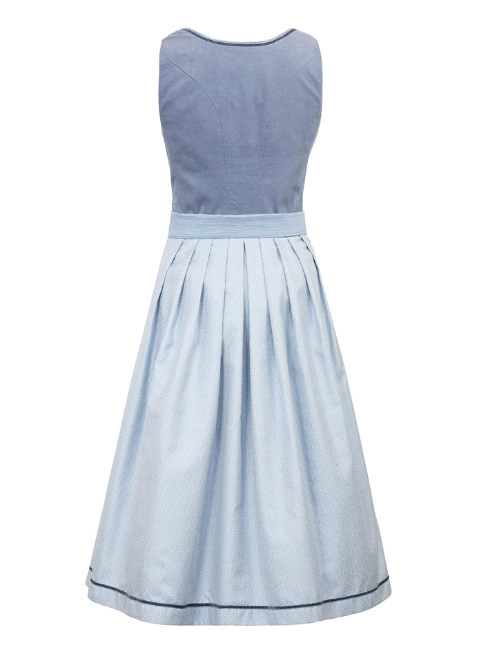 Dirndl Langenstein Himmelblau 58cm