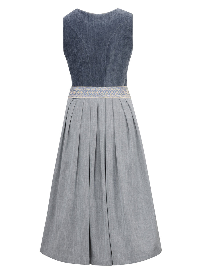 Dirndl Leopoldsdorf Vintage Blue 75