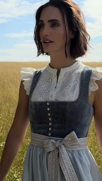 Dirndl Leopoldsdorf Vintage Blue 75
