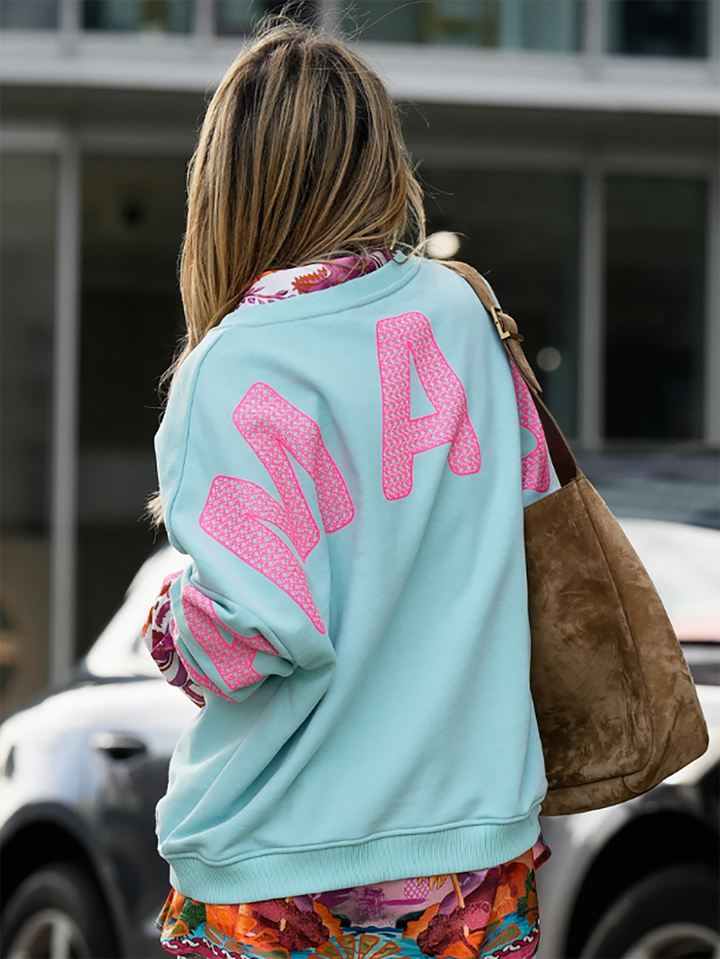Sweatshirt Namaste Double Lightblue
