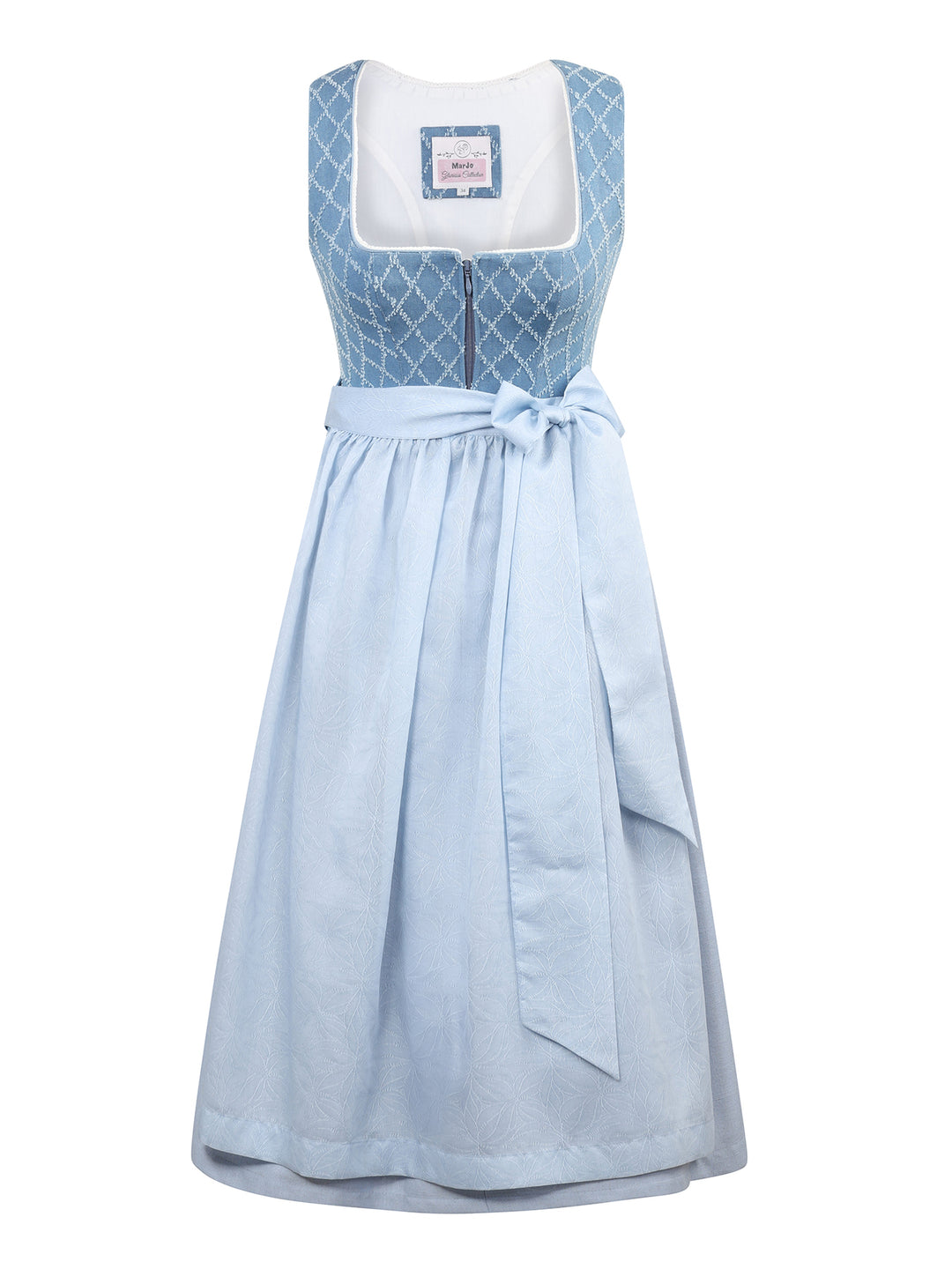Dirndl Nebelberg Himmelblau