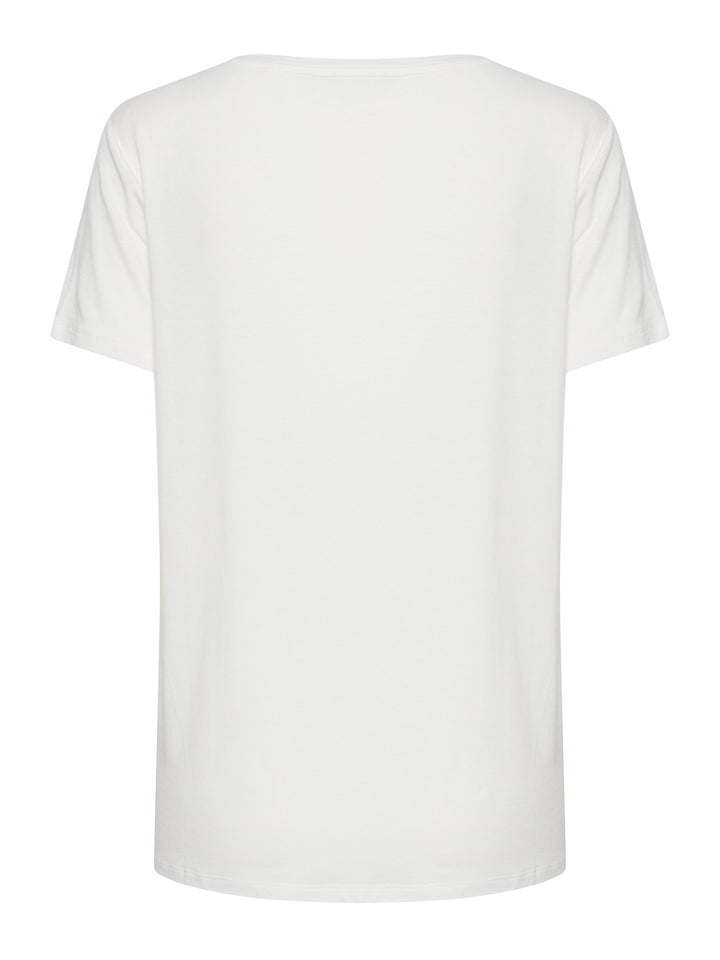 Byrexima VNeck TShirt Offwhite