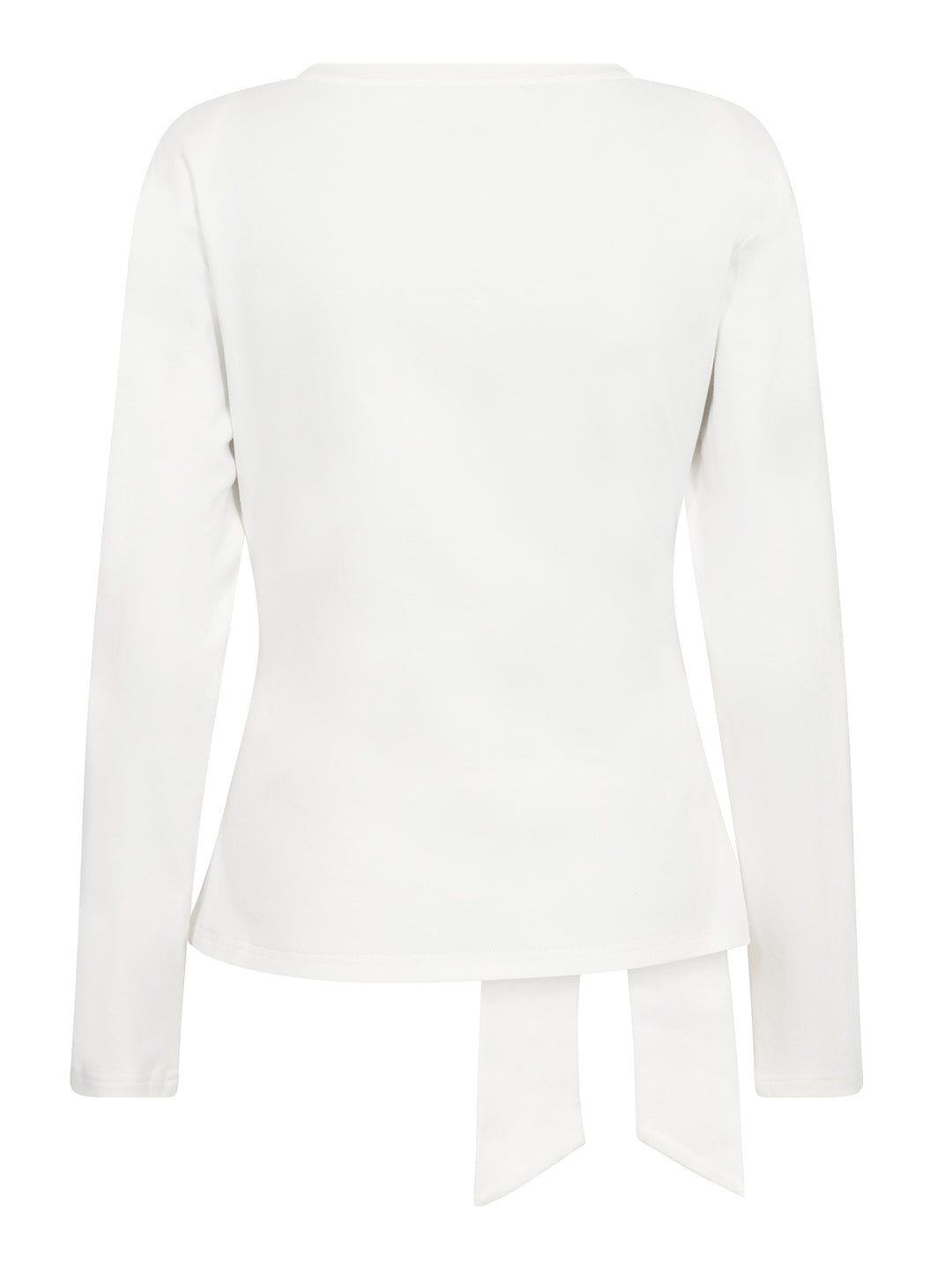 OrianeCC Pleat Tie Tee White