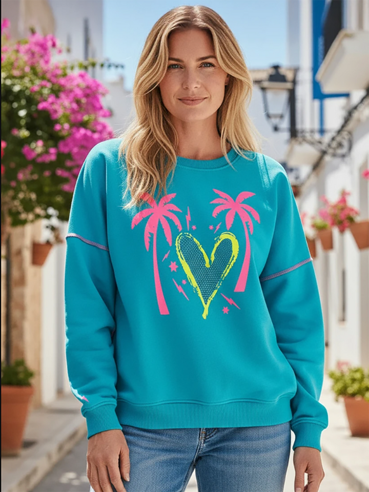 Sweatshirt Flash paradise Türkis