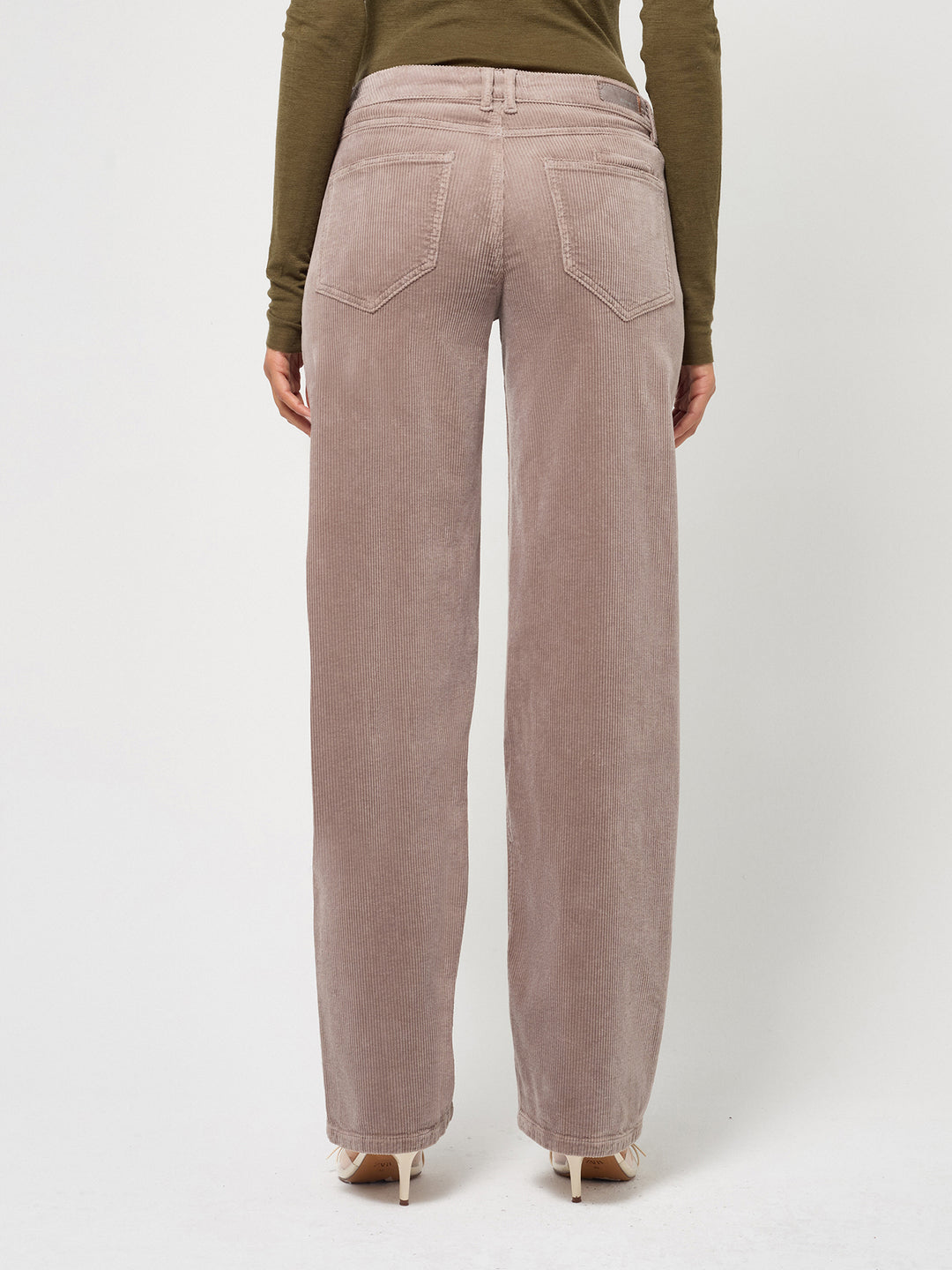 Cordhose 94River Comfort Straight Light Taupe